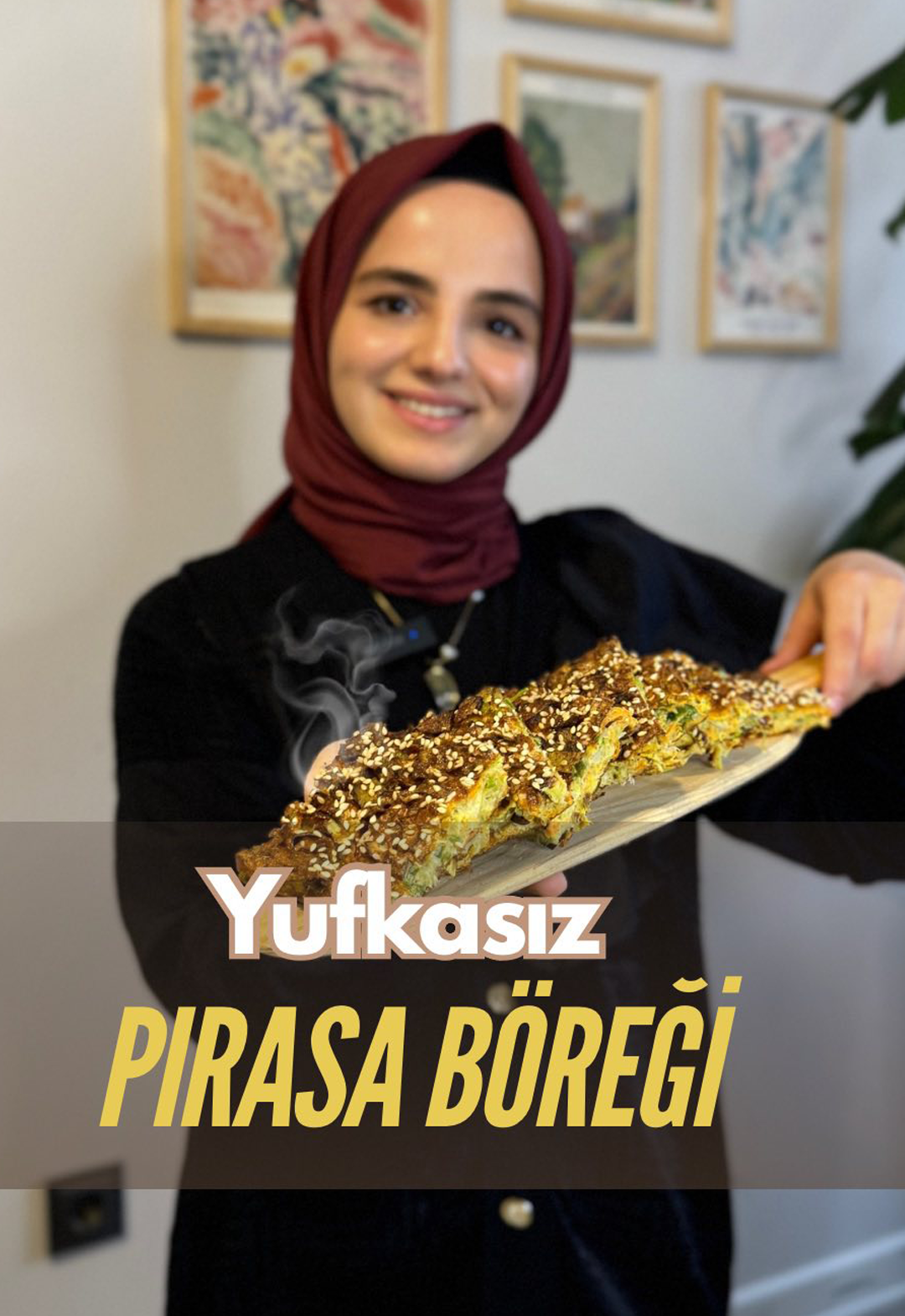 Yufkasız Pırasa Böreği